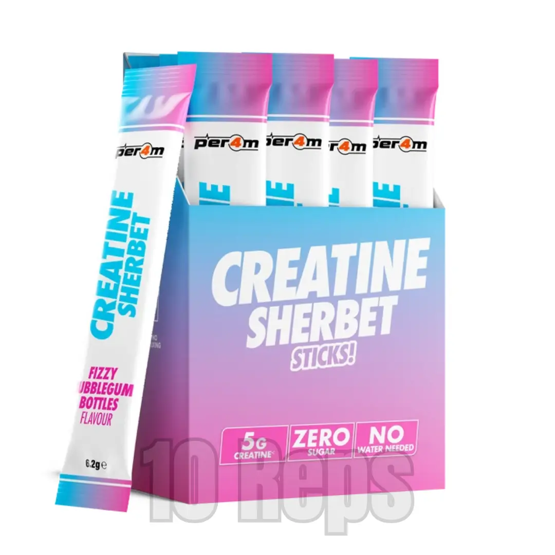 PER4M Creatine Sherbet Sticks – 20 x 6.1g Sachets