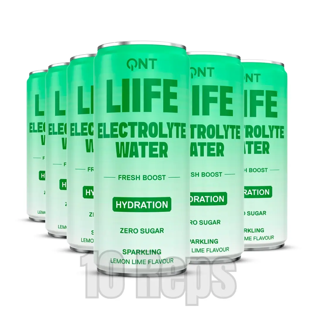 QNT LIIFE Electrolyte Water 12 x 330ml – Sugar-Free Sparkling Hydration Drink - Image 2