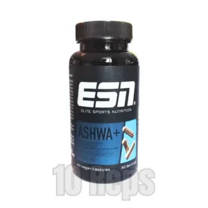 ESN Ashwa+ Ashwagandha KSM-66 Capsules 60 Vegan Capsules